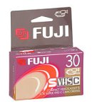 Electronics : Fuji SVHS-C 30-Minute Tape (SVHSTC30)