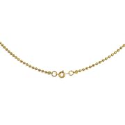 Goldplated 2.4mm Ball Chain Necklace