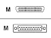 Hp - Bi-tronics Parallel Cable (a To B) - Db-25 (m) To 36 Pin Centron - C2990A
