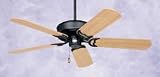 Emerson Ceiling Fans CF755BQ Designer Fan - Barbeque Black Traditional Indoor Fan 50 Span
