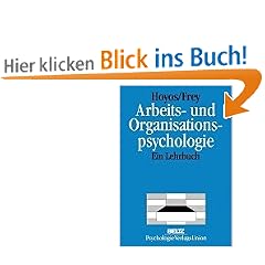 Arbeits- und Organisationspsychologie