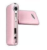 Isonic Snapbox DV747PK 12 MP 2.5-Inch LCD Remote Control 8x Digital Zoom Pink Retro Leather-Like Design Multifunctional Camera