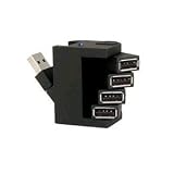 Sabrent USB-4PSH USB 2.0 Micro 4-Ports Self-Powered Mini Hub