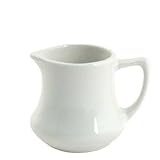White Porcelain Creamer, 3.75 Ounce (07-1264) Category: Creamers