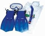 Winning Edge Complete Youth Snorkel, Mask, & Fin Set