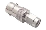 Coaxial Adapter, BNC Female / SMA Male
