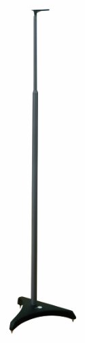Omnimount SR2+2 Speaker Stands with Audio Mounts (Gray)
