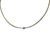 12'S Wire with 2 extender Dyed Cultured Pearl Necklace - SRN288-16