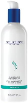 Arbonne Seasource Detox Spa Re-Mineralizing Body Lotion, 12 Fluid Ounce