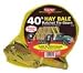 Keeper 04624 Heavy Duty 40' x 2" Ratcheting Tie Down, 10,000 lbs Rated Capacity with Double J-Hooks