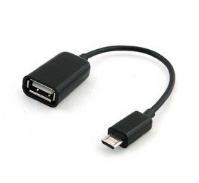 Zuweiyu USB 2.0 A Female to Micro B Male Adapter Cable Micro USB Host Mode OTG Cable