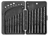 Vermont American 12388 13 Piece 1/16-Inch to 1/4-Inch Titanium Twist Drill Bit Assortment in Metal Index