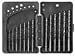 Vermont American 12388 13 Piece 1/16-Inch to 1/4-Inch Titanium Twist Drill Bit Assortment in Metal Index