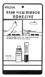V912 REAR VIEW MIRROR ADHESIVE
