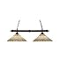 40 Inch L Jadestone Fishscale 2 Lt Island Ceiling Fixture