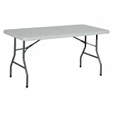 Trueshopping Versatile Fold Flat Portable Dining / Utility Table 5' x 2'6