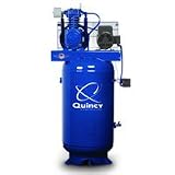 Quincy Max 5-HP 80-Gallon Two-Stage Air Compressor (230V 1-Phase) - 251C80VCBM
