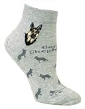 German Shepherd Puppy Dog Anklet Socks 9-11