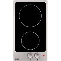 AEG-Electrolux HK 312000 M-B Kochfeld / Ceran / Schnellaufgl&uuml;hend / Griffsichere Bedienknebel / Edelstahlrahmen / 29 cm