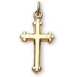 14K Gold Filled Cross and 18-inch Chain