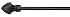 Umbra Staff 48-Inch-by-88-Inch Drapery Rod