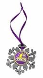 Tennessee Tech Golden Eagles Snowflake Ornament (Set of 2)