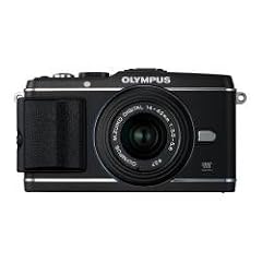 Olympus PEN E-P3 Systemkamera (12 Megapixel, 7,6 cm (3 Zoll) Display, Bildstabilisator, Full-HD Video) schwarz Kit inkl. 14-42mm und 40-150mm Objektiven schwarz