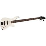 Rogue LX205B 5-String Series III Electric Bass Guitar Pearl White (Pearl White)