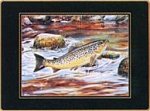 Lady Clare Traditional Continental Placemats Game Fish