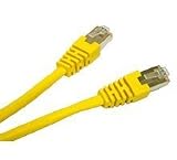 25' CAT5E Patch Yellow