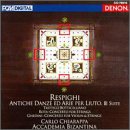 Respighi: Antiche Danze, etc - Accademia Bizantina