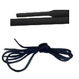 BLACK - Round Laces 45cm - 220cm 1 pair selection