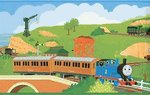 Thomas the Tank Engine Bedroom Border