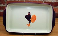 VIRGINIA TECH RECTANGULAR BAKER LASAGNA PAN