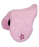 Pony Star Fleece Saddle Cover Pink