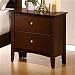 Tamara Contemporary 2 Drawer Night Stand