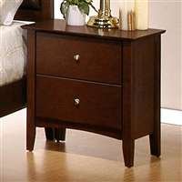 Tamara Contemporary 2 Drawer Night Stand