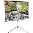 Pyle PRJTR106 Tripod Stand Manual Pull-Down Projector Screen