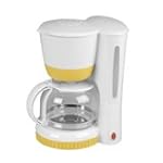 Kalorik CM 32849 Y Yellow 8-Cup Coffee Maker