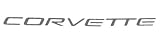 1997-2004 Red Corvette Side Airbag Letters