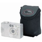Lowepro D-Res 8S - Soft case for digital photo camera - nylon, TXP, ballistic TXP - black, silver