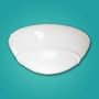 Contemporary Schoolhouse Globe Accessory Fan Glassware