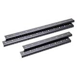 Middle Atlantic RRF 6 - Rack rail kit - black - 6U - 19