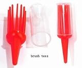 GOGO 2.4" Brush Tees (Price/ 6 pcs), Golf Accessories