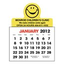 Business Card Calendars - Promotional Stick-Up 2012 Calendars (Smiley Face) - Custom Magnetic Calendar - Promodirect.com