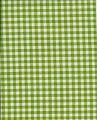 12 Yards of Gingahm Kiwi Green Vinyl Mexican Oilcloth Fabric from Dakat Studio Goods (WIDTH 47O)