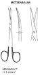 Dissecting Scissors, Metzenbaum W/ TC - Tungsten Carbide, Curved, Bl/Bl, 12, 30 cm - 1 Each - Model MDS0828530