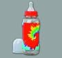 Tie Dye 11 Ounce Feeding Bottle