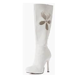 All New Patent 60s Costume Retro Go Go Boot with Platform
