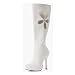 All New Patent 60s Costume Retro Go Go Boot with Platform
